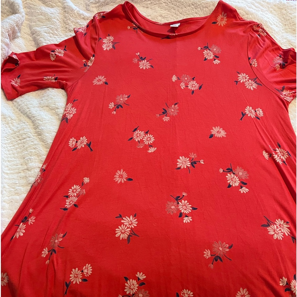 Summer old navy tshirt dress size xl